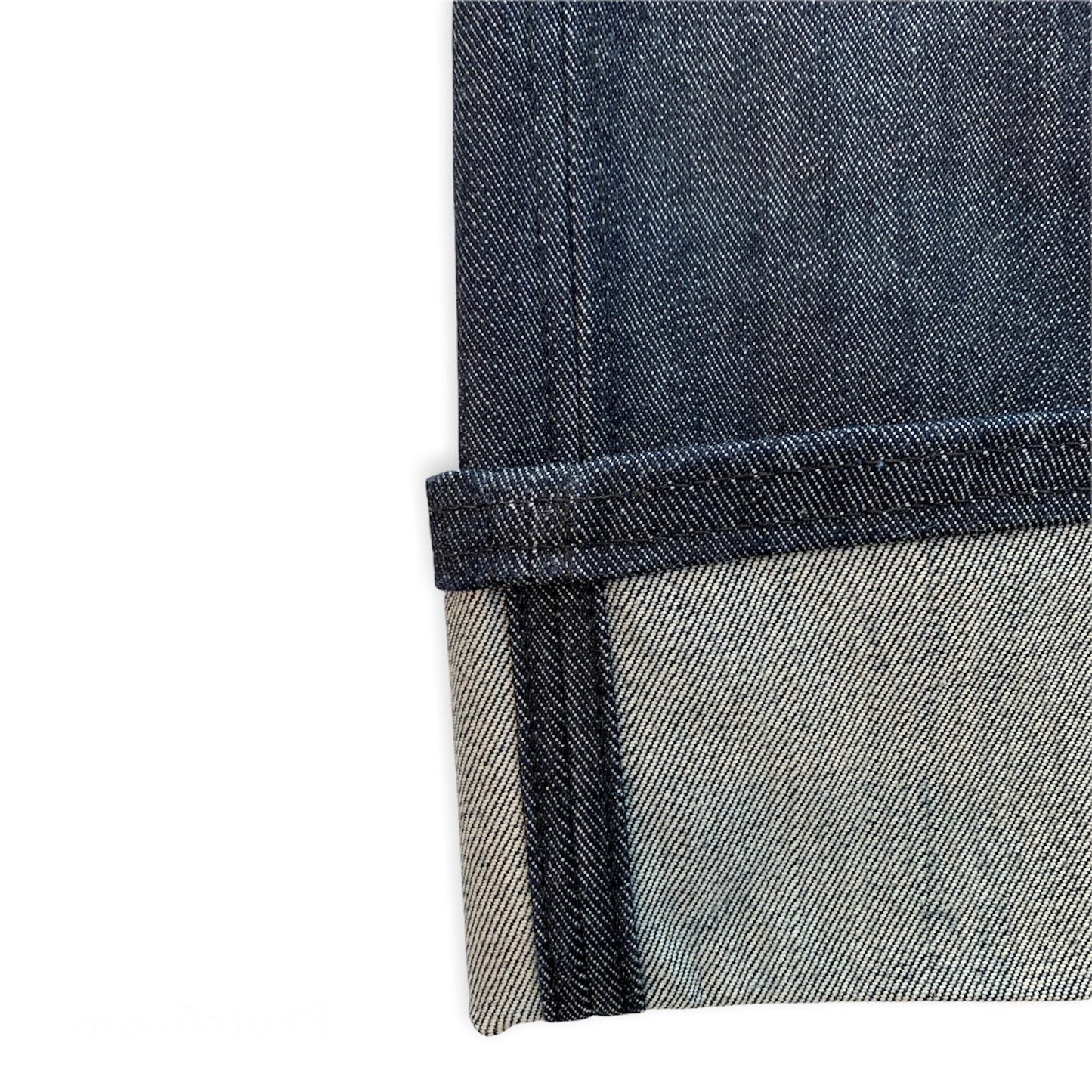 wide leg selvedge denim