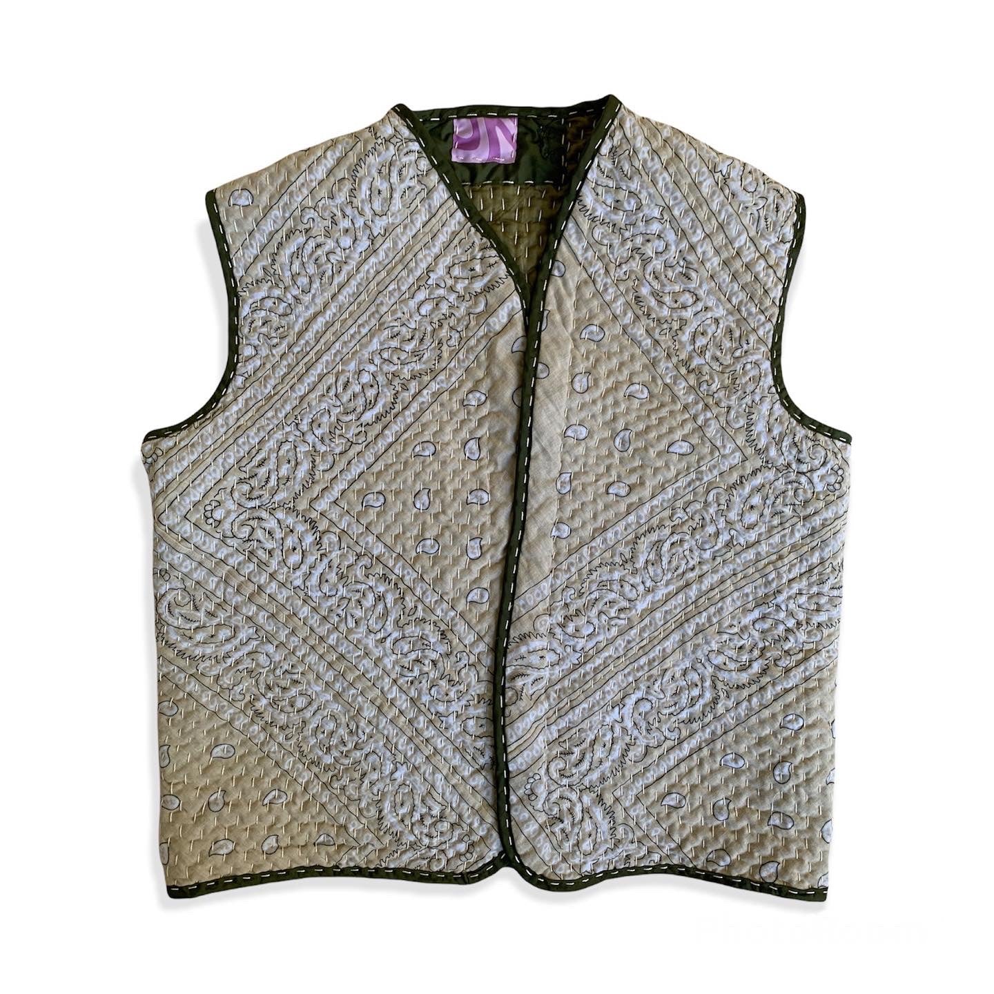 lil hand-stitched vest