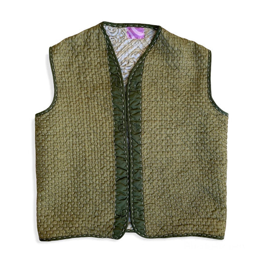 lil hand-stitched vest